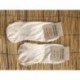 INVISIBLE SOCKS UNDYED (100% ORGANIC COTTON). LONG.  (a pair)