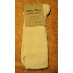 ORGANIC COTTON SOCKS UNDYED (100% ORGANIC COTTON). SHORT.
