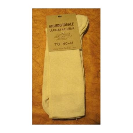 ORGANIC COTTON SOCKS UNDYED (100% ORGANIC COTTON). SHORT.