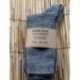 100% WOOL SOCKS GREY. SHORT.
