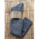 100% WOOL SOCKS GREY. LONG.
