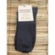 ORGANIC COTTON SOCKS DYED BLACK (100% ORGANIC COTTON). SHORT.