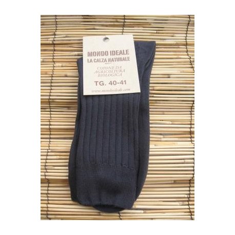 ORGANIC COTTON SOCKS DYED BLACK (100% ORGANIC COTTON). SHORT.
