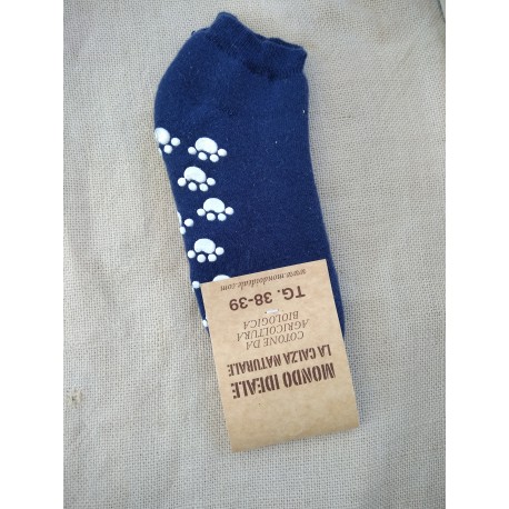 Antiscivolo da adulto in cotone biologico